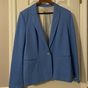 Light blue/cornflower blue women’s size XL blazer - brand “philosophy”